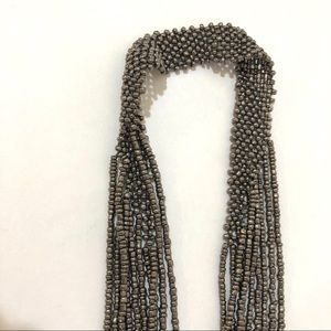 NEW Handmade Beads Graduated Sizes Color Pewter